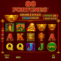 SpinPalace - 88 Fortunes Slot Game